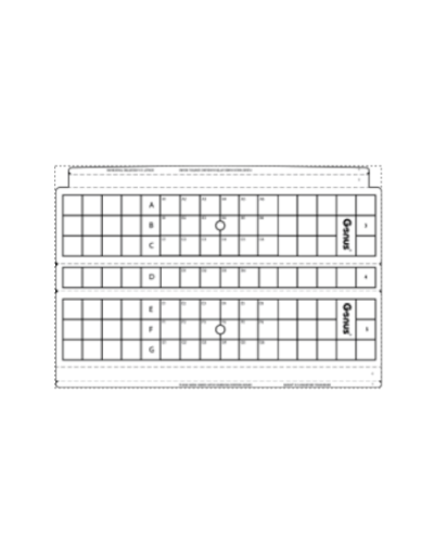 PLAQUE GLU BLANCHE UNIVERSELLE lot de 15